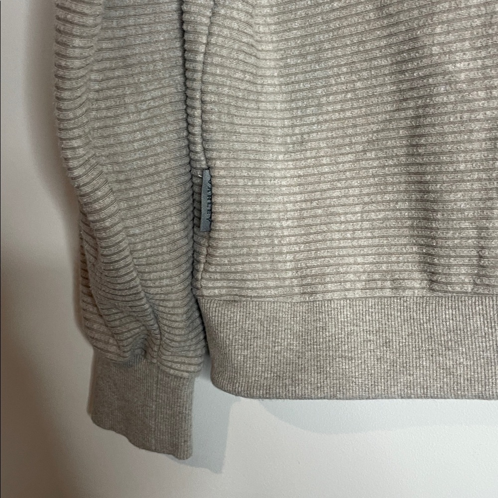 SOLD Varley | Women’s Arleta Ribbed Crew Neck Sweatshirt Size Small - Picture 7 of 7